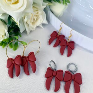Romantic red ribbons